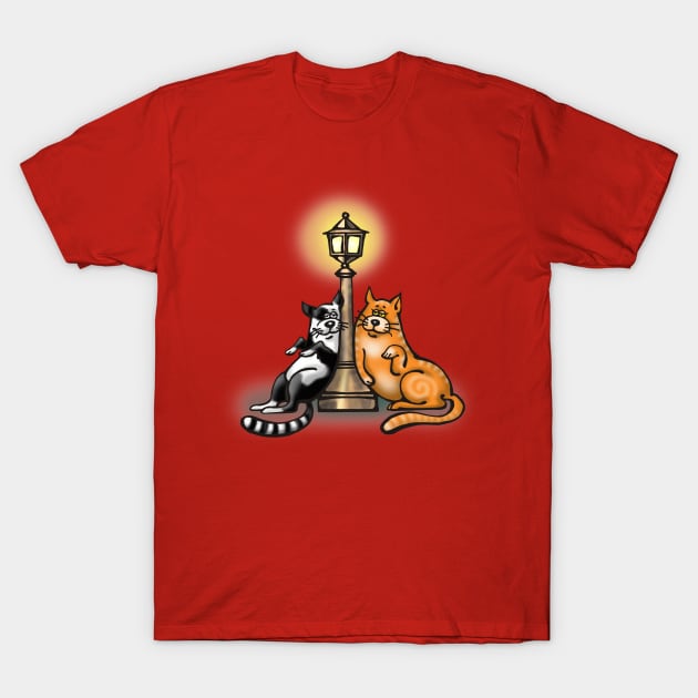 Sweet Cat Lovers Best Gift Idea T-Shirt by ROSHARTWORK